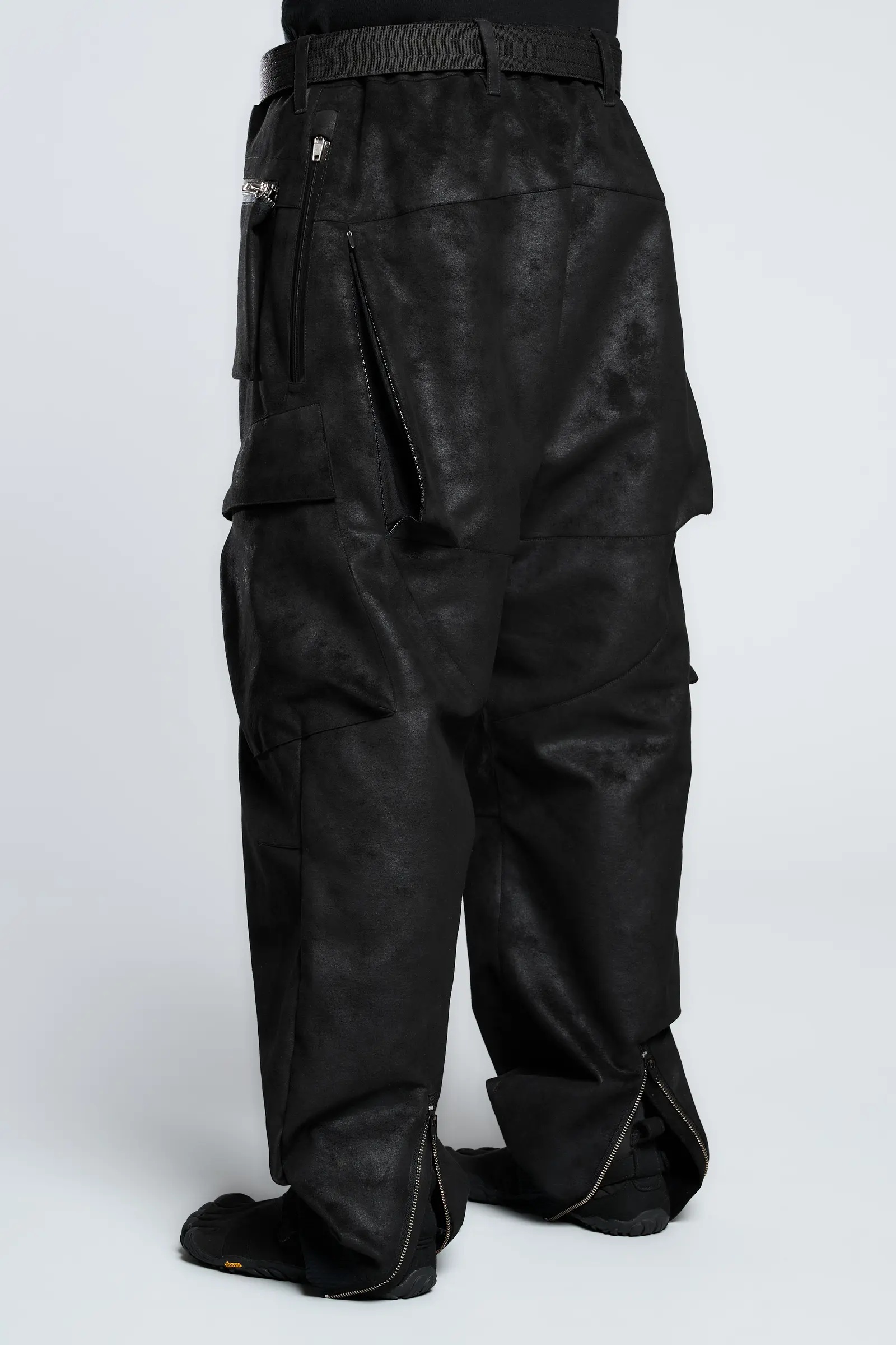 ACRONYM P38-TO Scrim Laced Ultra-Microfiber Cargo Pant Black