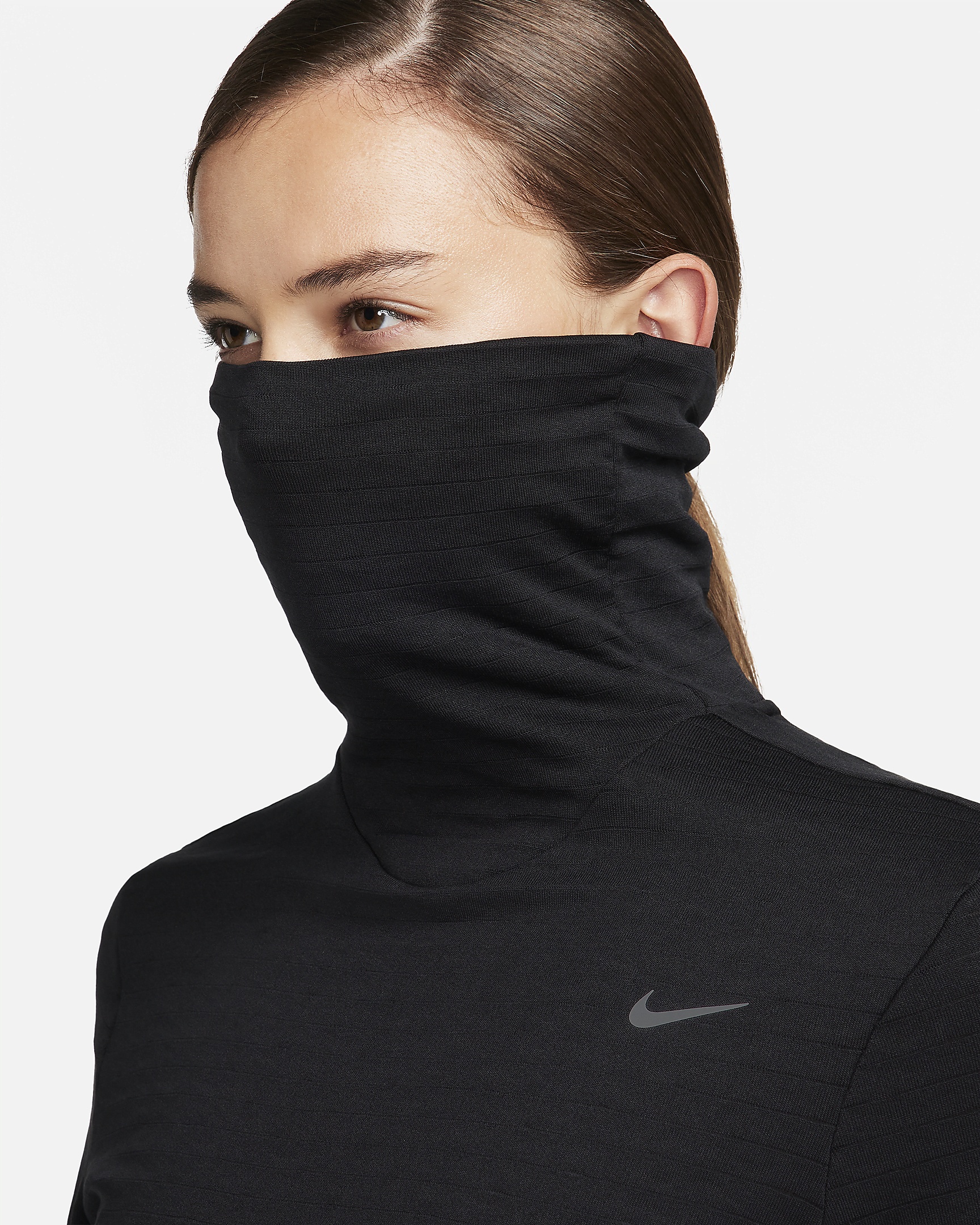 Nike Therma-FIT Swift Element Women's Turtleneck Running Top - 6