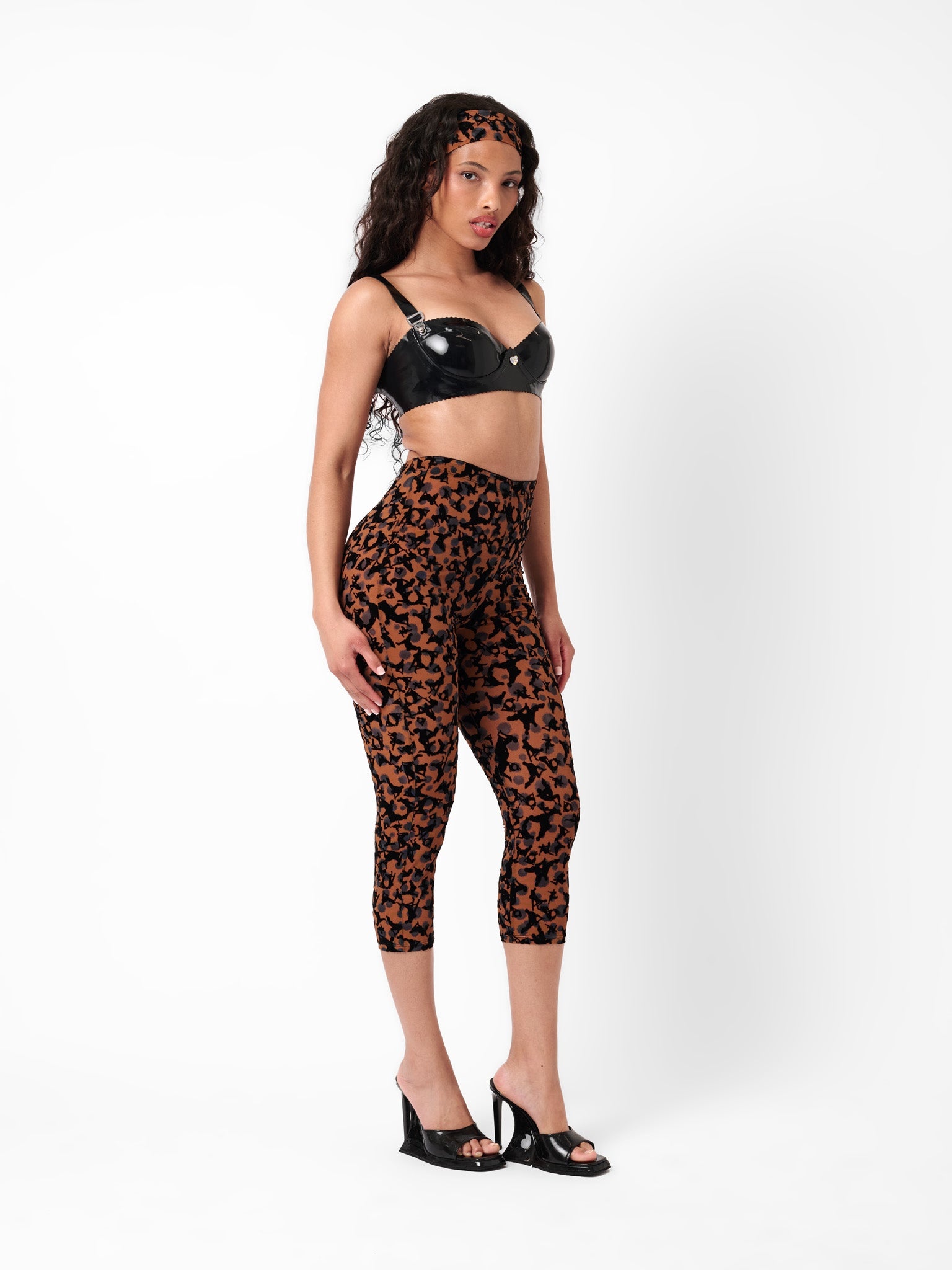KNOCKOUT CAPRIS BROWN LEOPARD PRINT - 7
