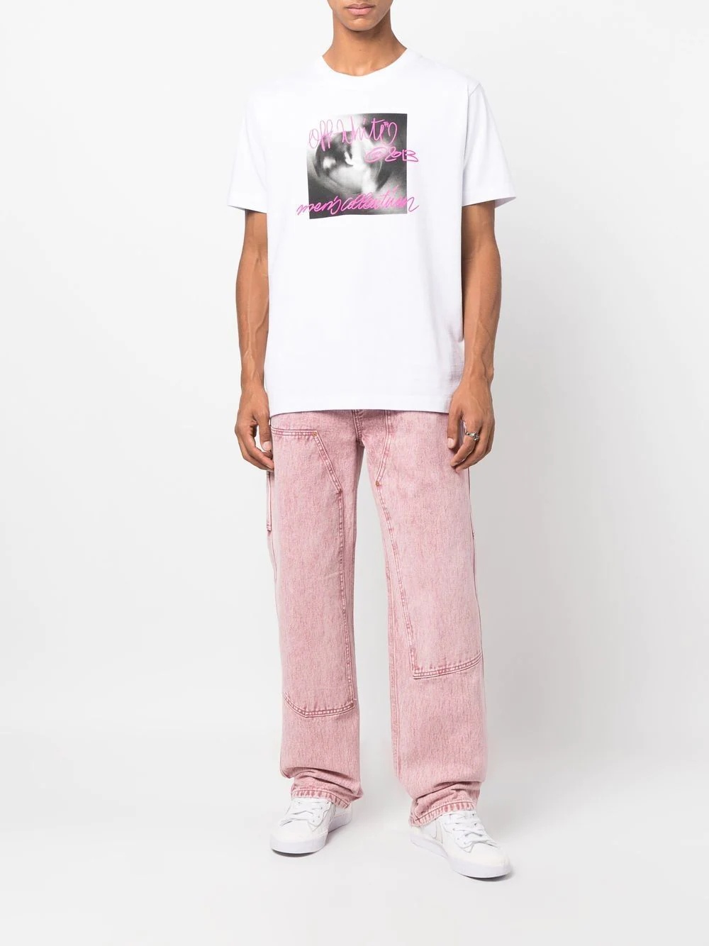 logo-print T-shirt - 2