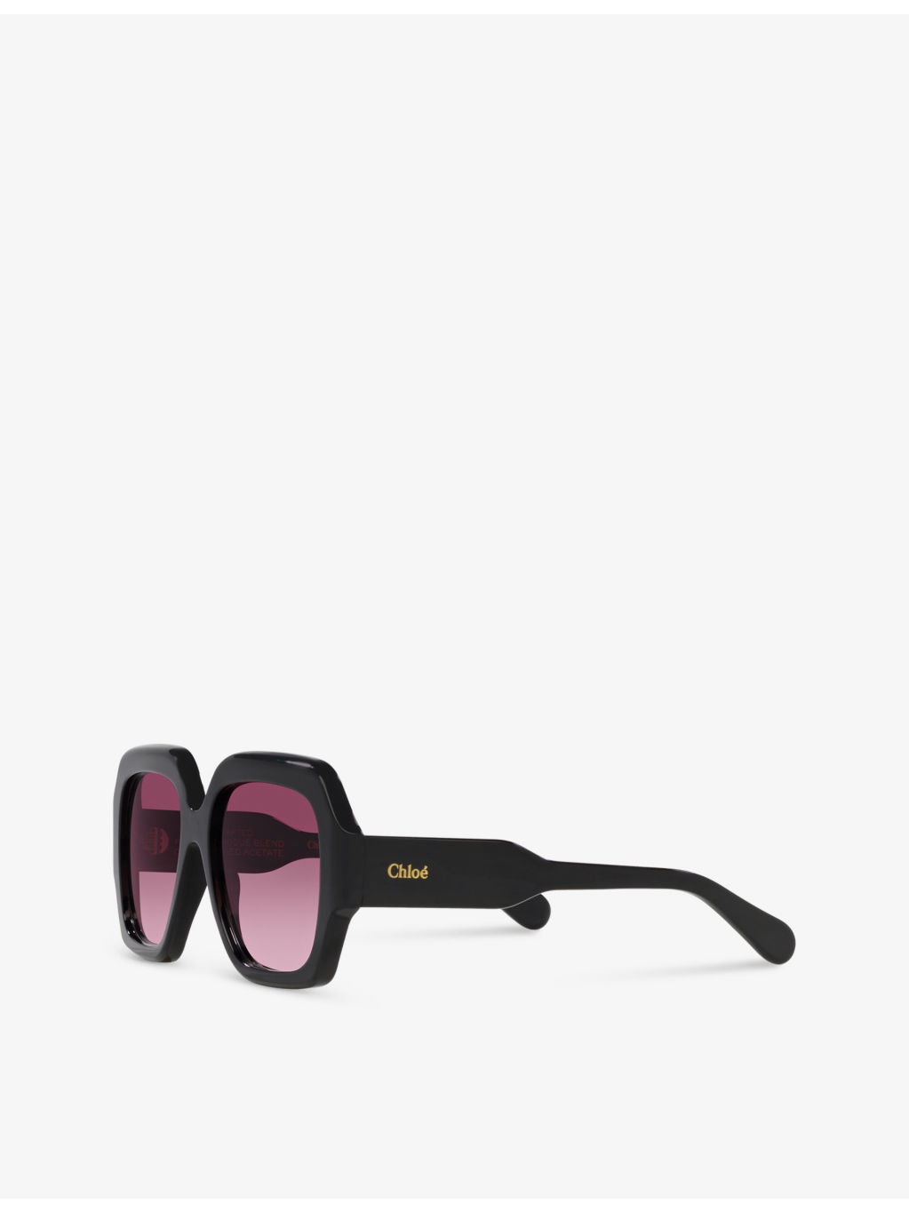 CH0154S square-frame acetate sunglasses - 3
