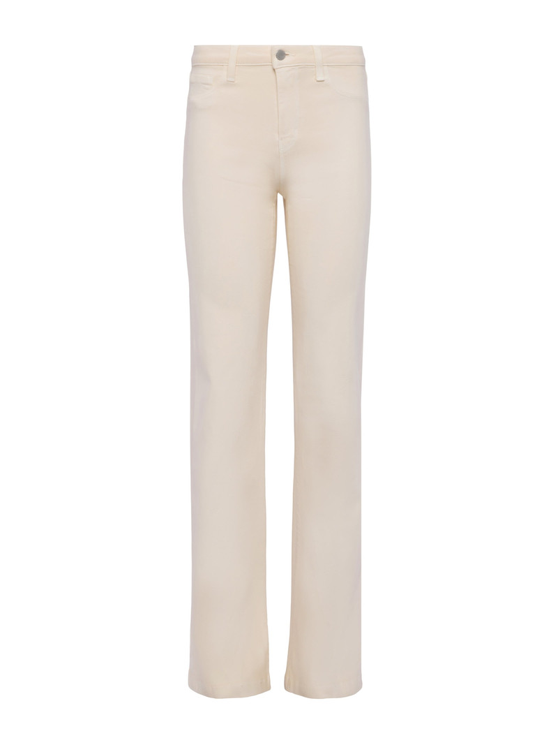 Clayton Coated Wide-Leg Jean - 1