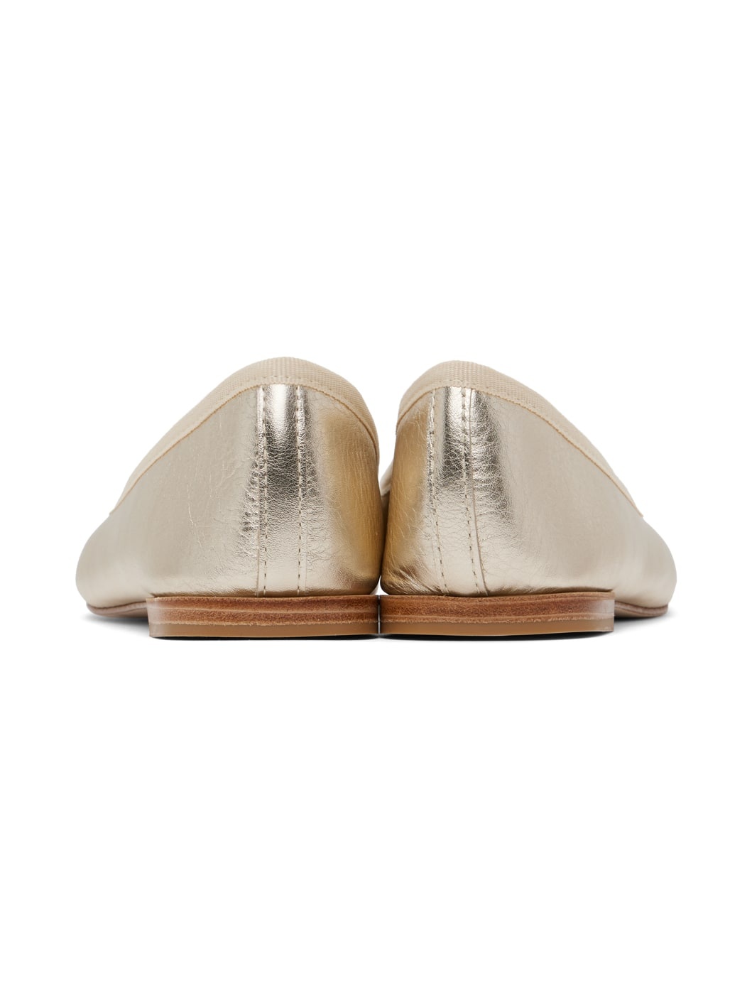 Gold Cendrillon Ballerina Flats - 2