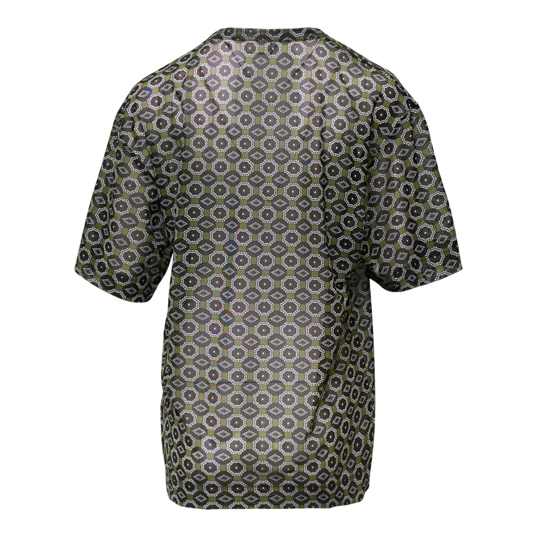Mesh Print Tee - 2
