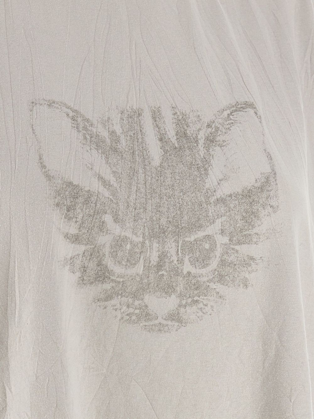 graphic-print crew-neck T-shirt - 3