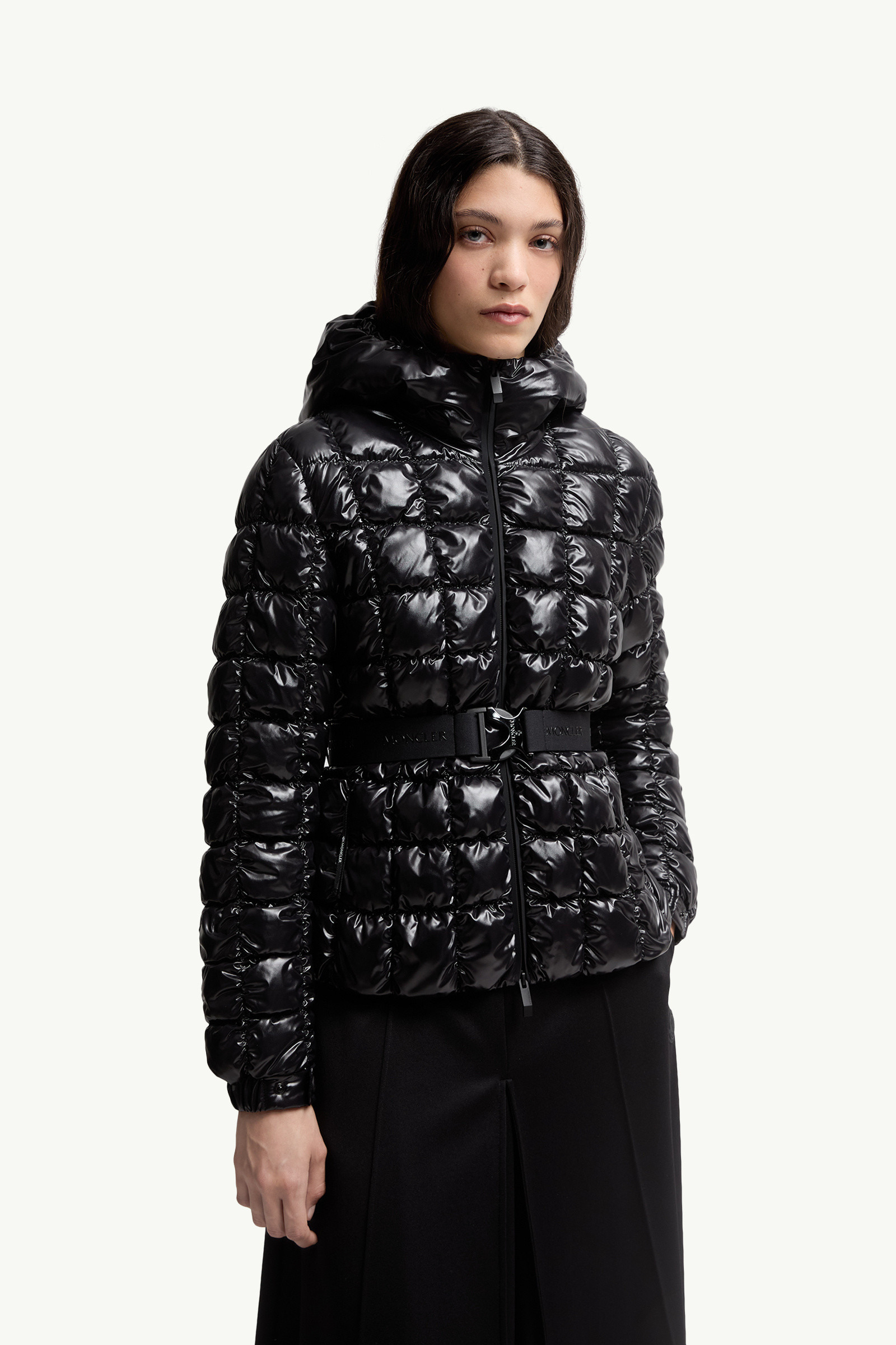 Eynard Hooded Square-Quilted Short Down Jacket - 3