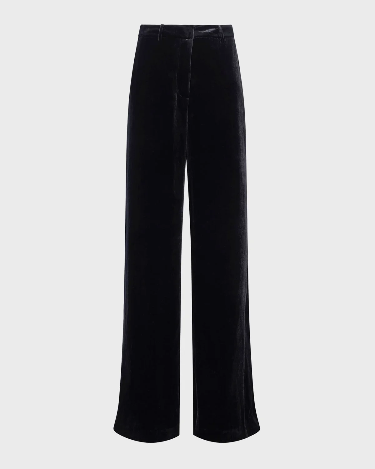 Pilar Velvet Wide-Leg Pants - 1
