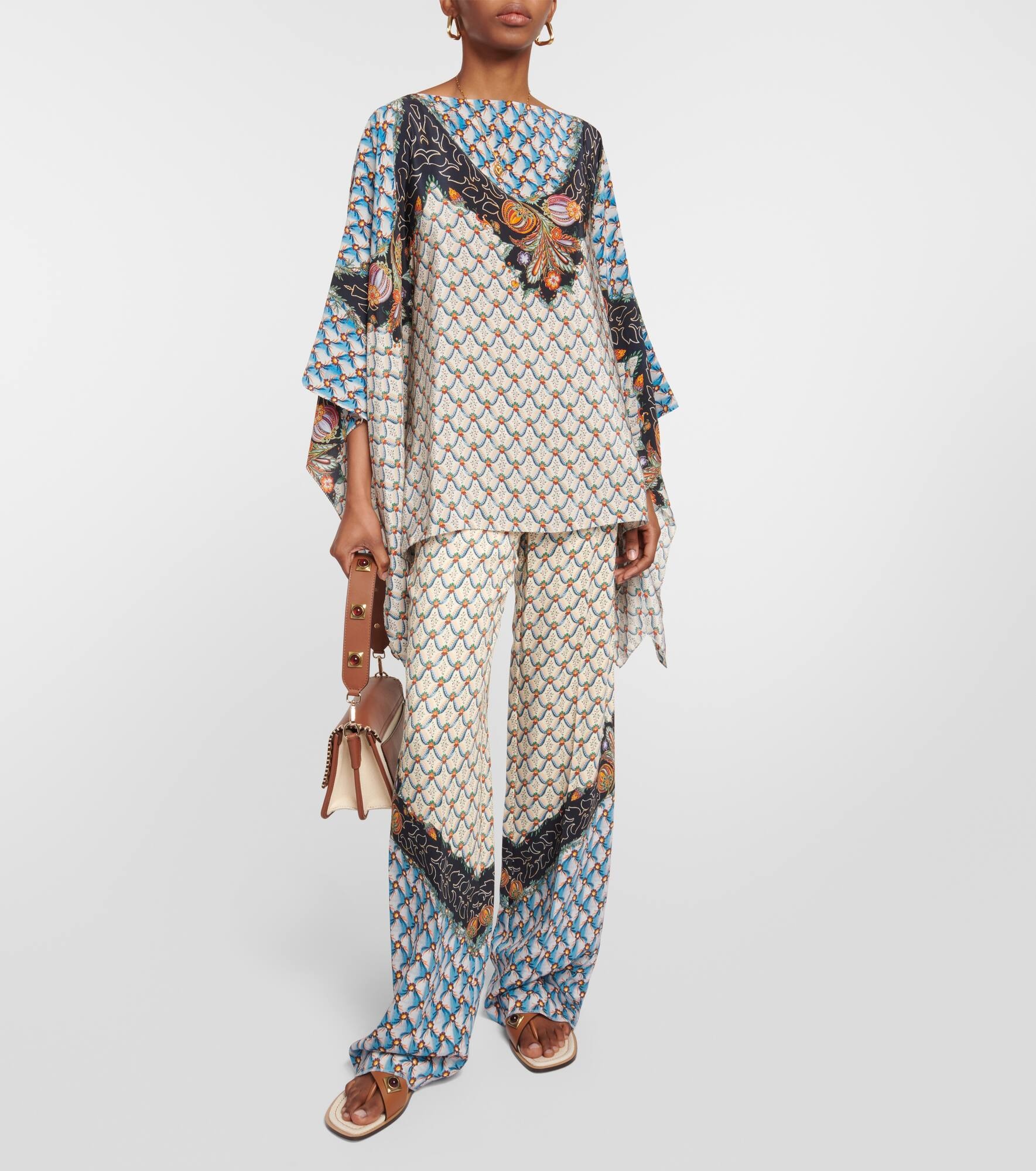 High-rise printed pants - 2