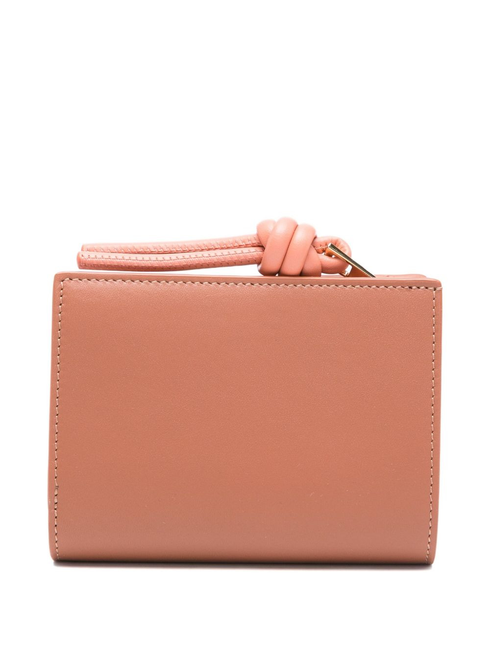 knotted calfskin wallet - 2