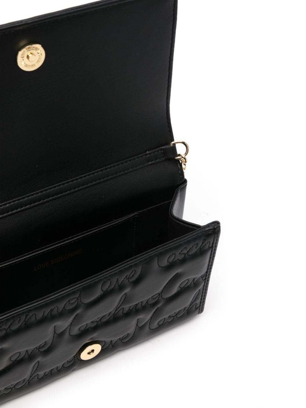 logo-plaque cross body bag - 5