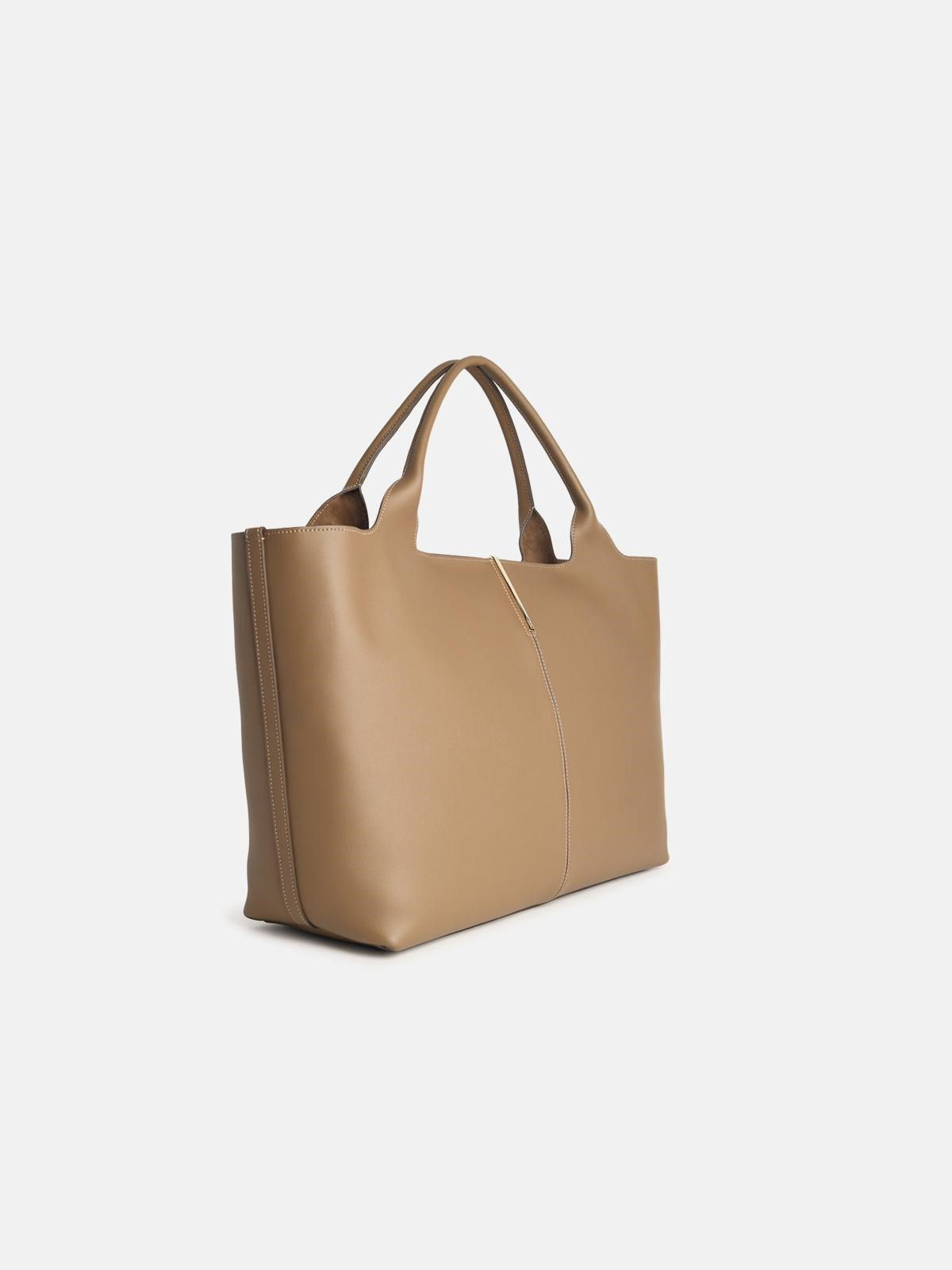 BROWN LEATHER BAG - 2