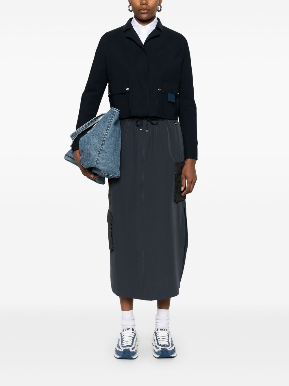 Herno cropped jacket | REVERSIBLE