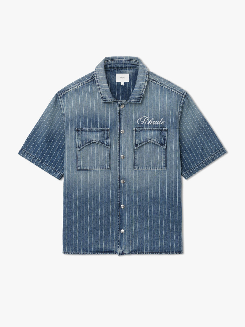 WABASH DENIM SNAP SHIRT 1