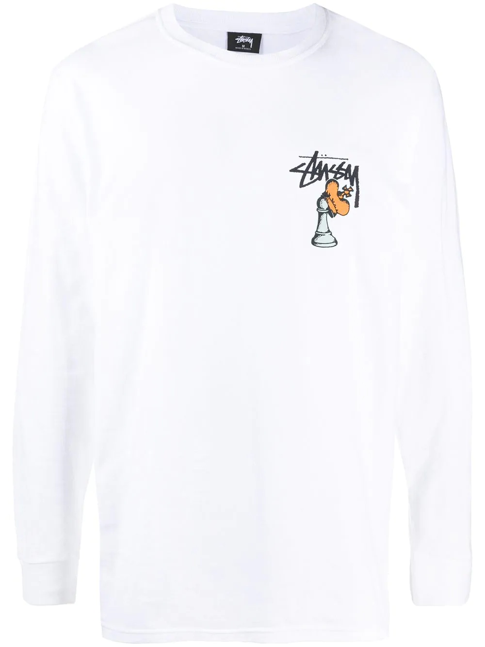 hidden pawn long-sleeve T-shirt - 1