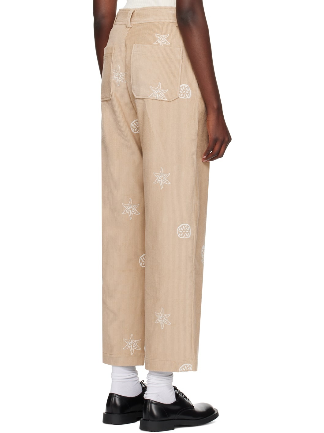 Beige Aidan Trousers - 3