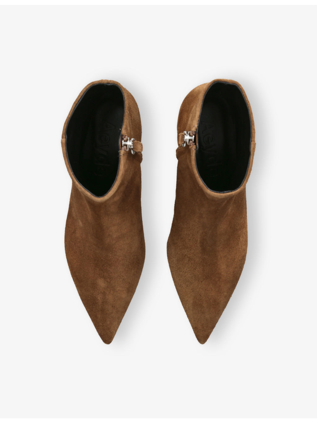 Sofie Suede Heeled Ankle Boots - 2