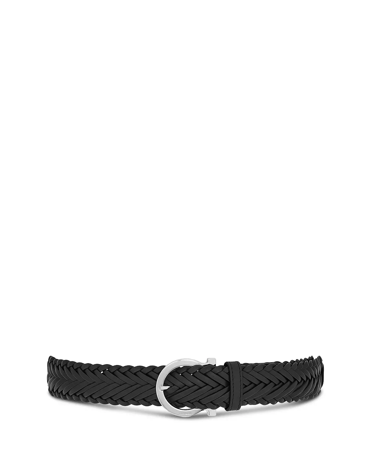 Men's Braided Leather Belt - 1