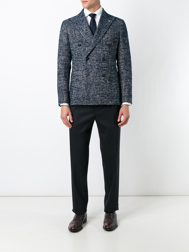 Canali straight leg trousers outlook