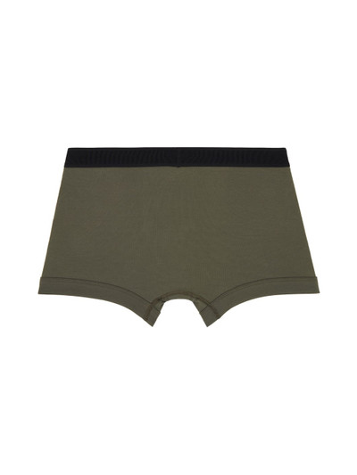 TOM FORD Khaki Classic Fit Boxer Briefs outlook