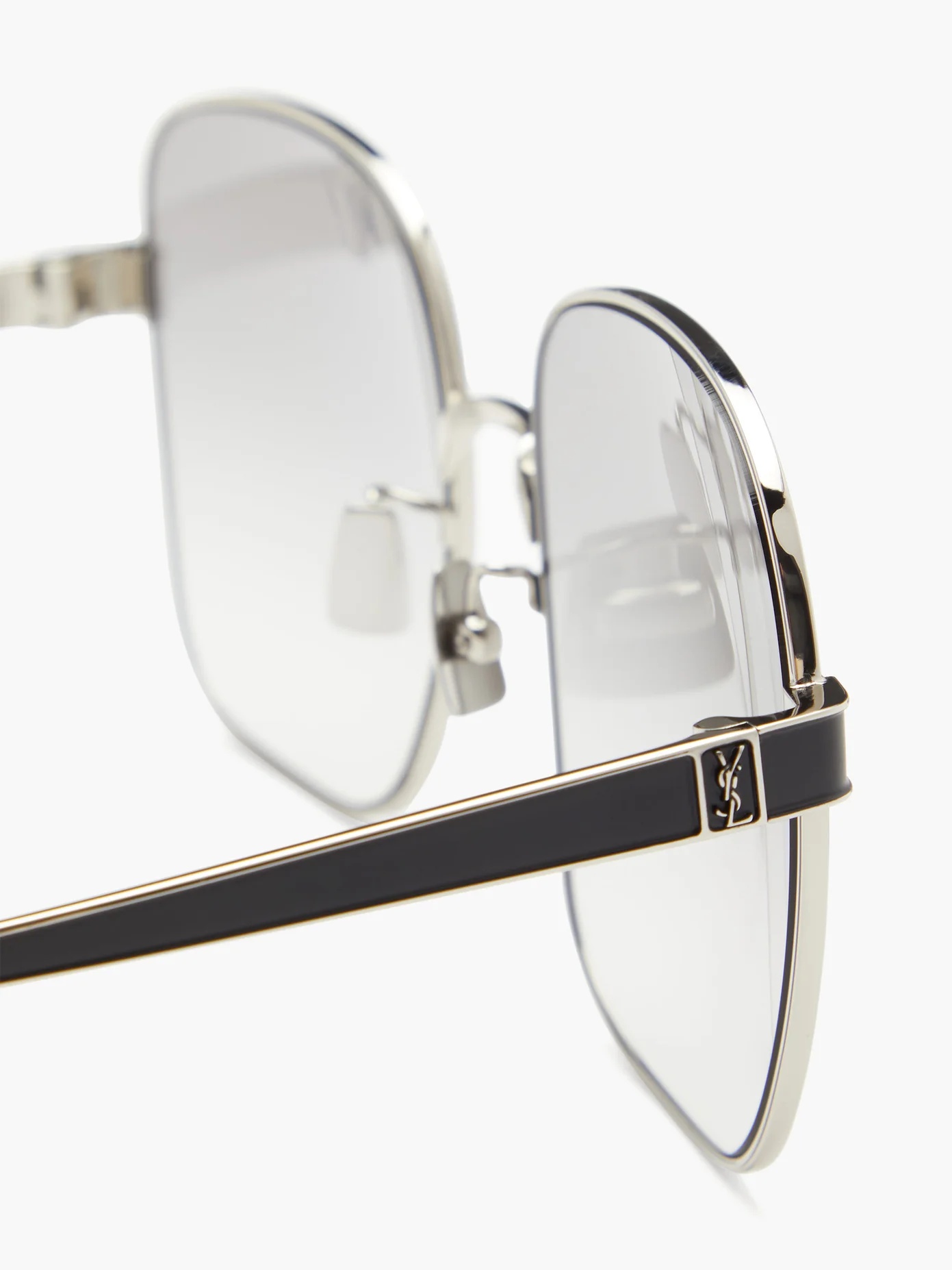 Square metal sunglasses - 4