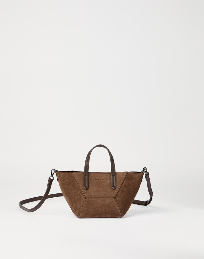 BC Duo mini bag in suede with monili 1