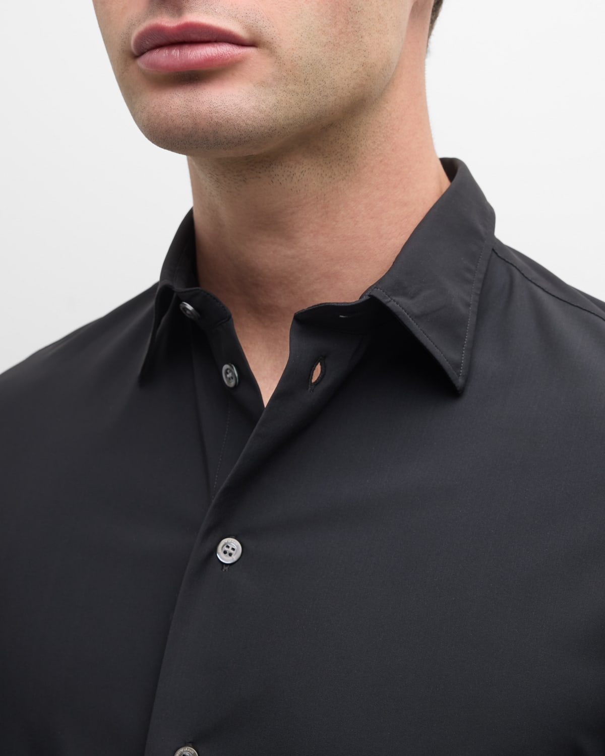 Men's Nylon-Stretch Sport Shirt - 6