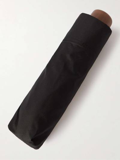 Paul Smith Contrast-Tipped Wood-Handle Fold-Up Umbrella outlook