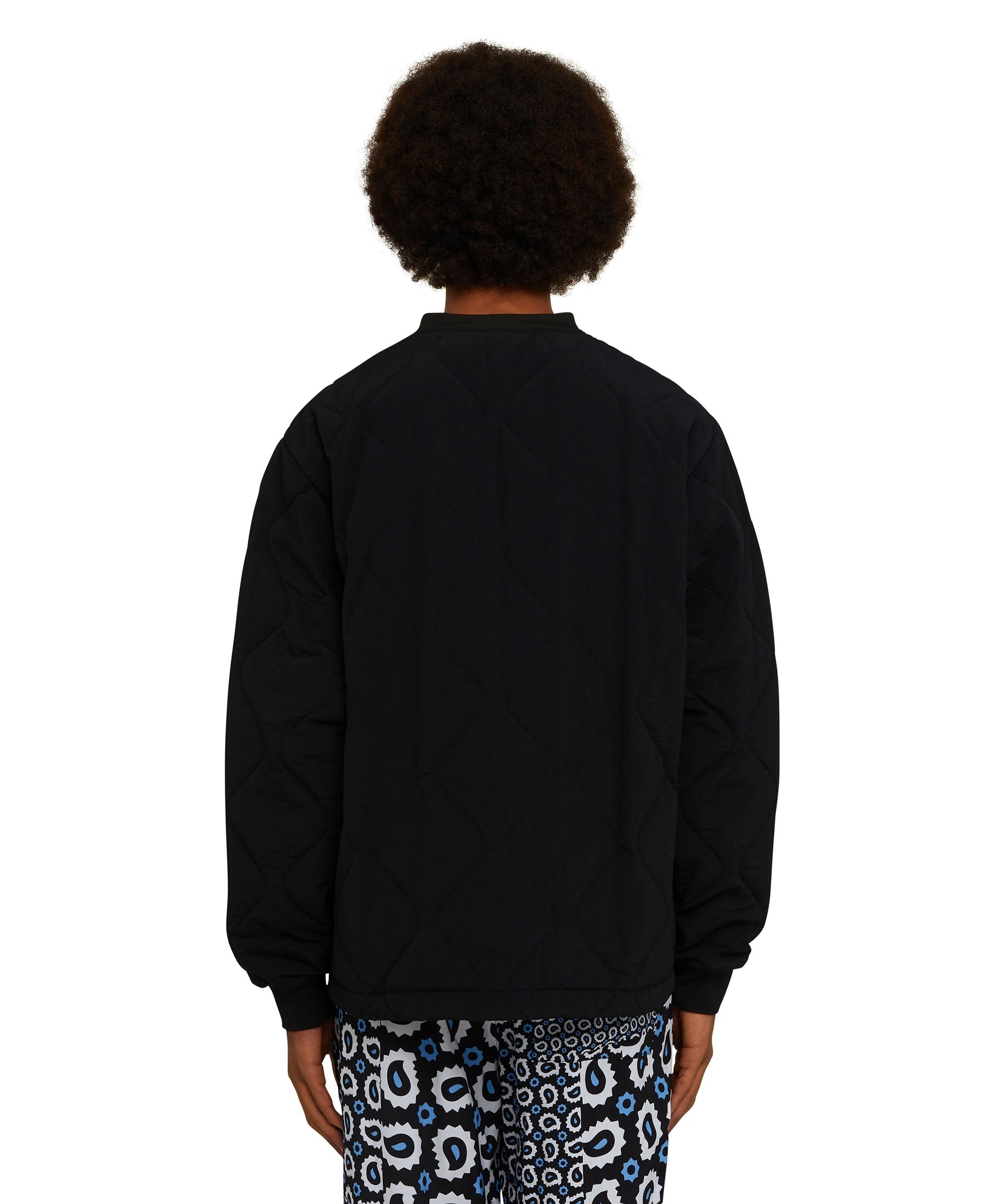 Lightweight sport nylon double-face padded bomber jacket - 3