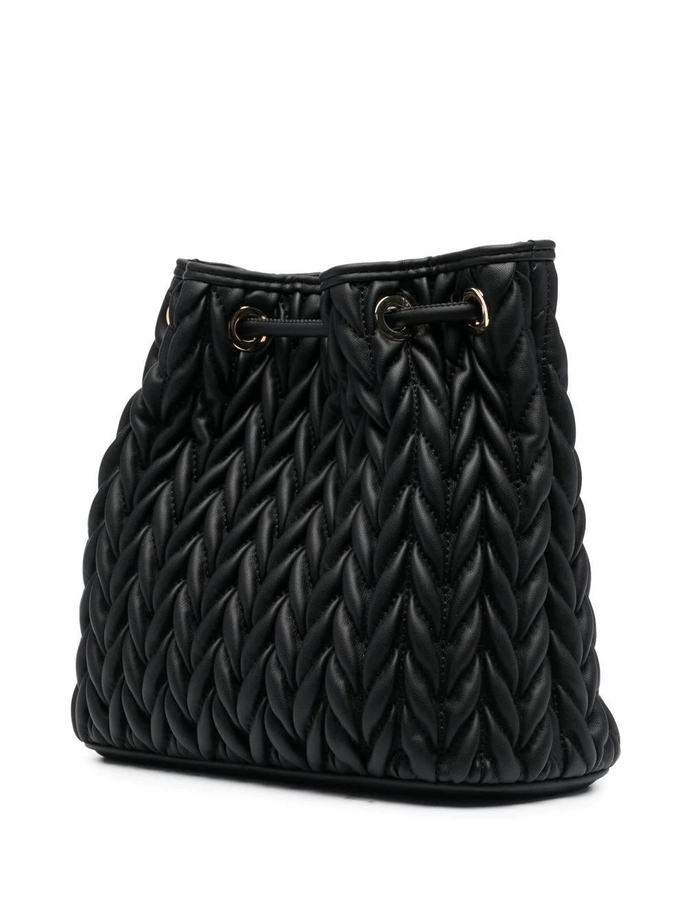 quilted bucket bag - 3