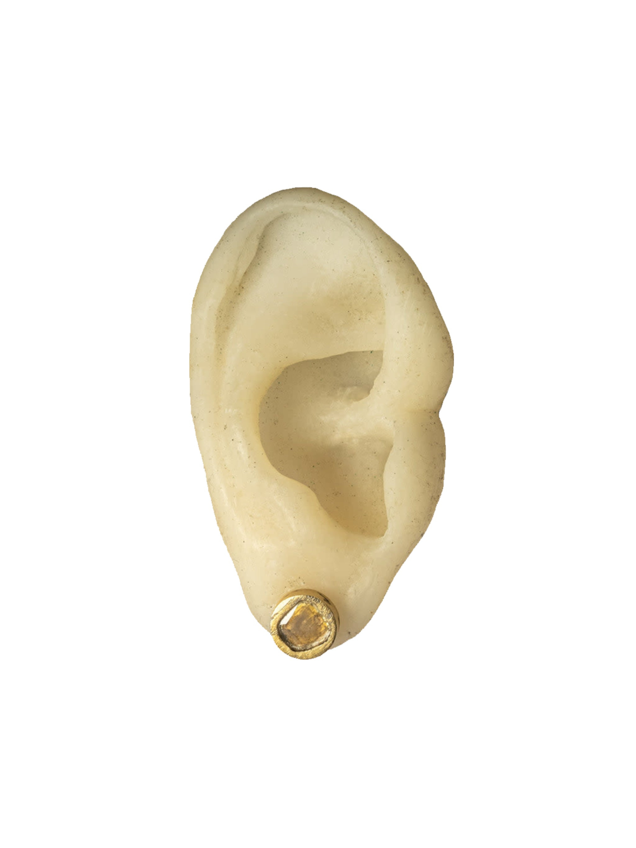 PARTS OF FOUR Stud Earring (0.4 CT, Diamond Slab, AGA+DIA) - 4