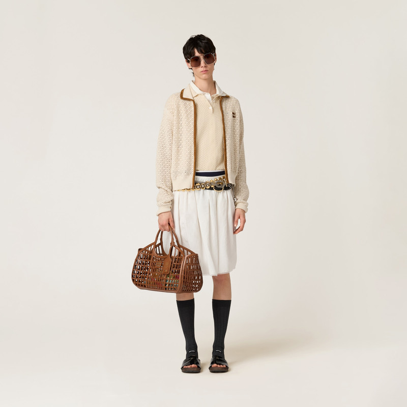 Miu Miu Cotton polo shirt outlook