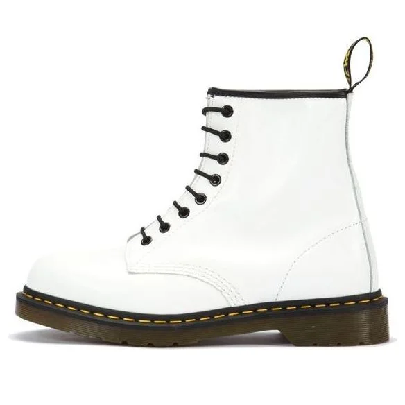 Dr. Martens 1460 PASCAL Classic 8 High Top Martin boots Unisex White 10072100 - 1