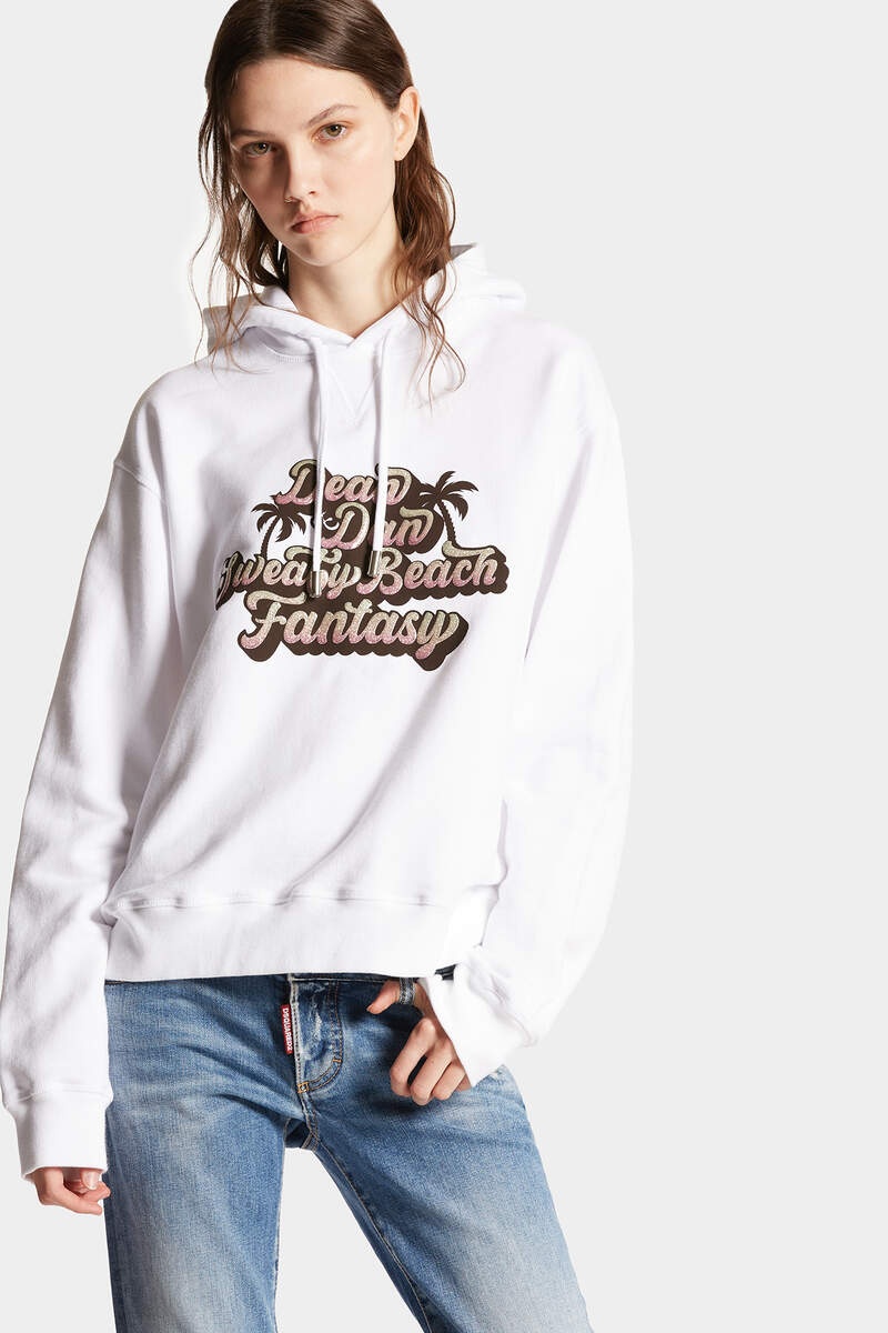 SWEATY BEACH FANTASY COOL FIT HOODIE SWEATSHIRT - 3