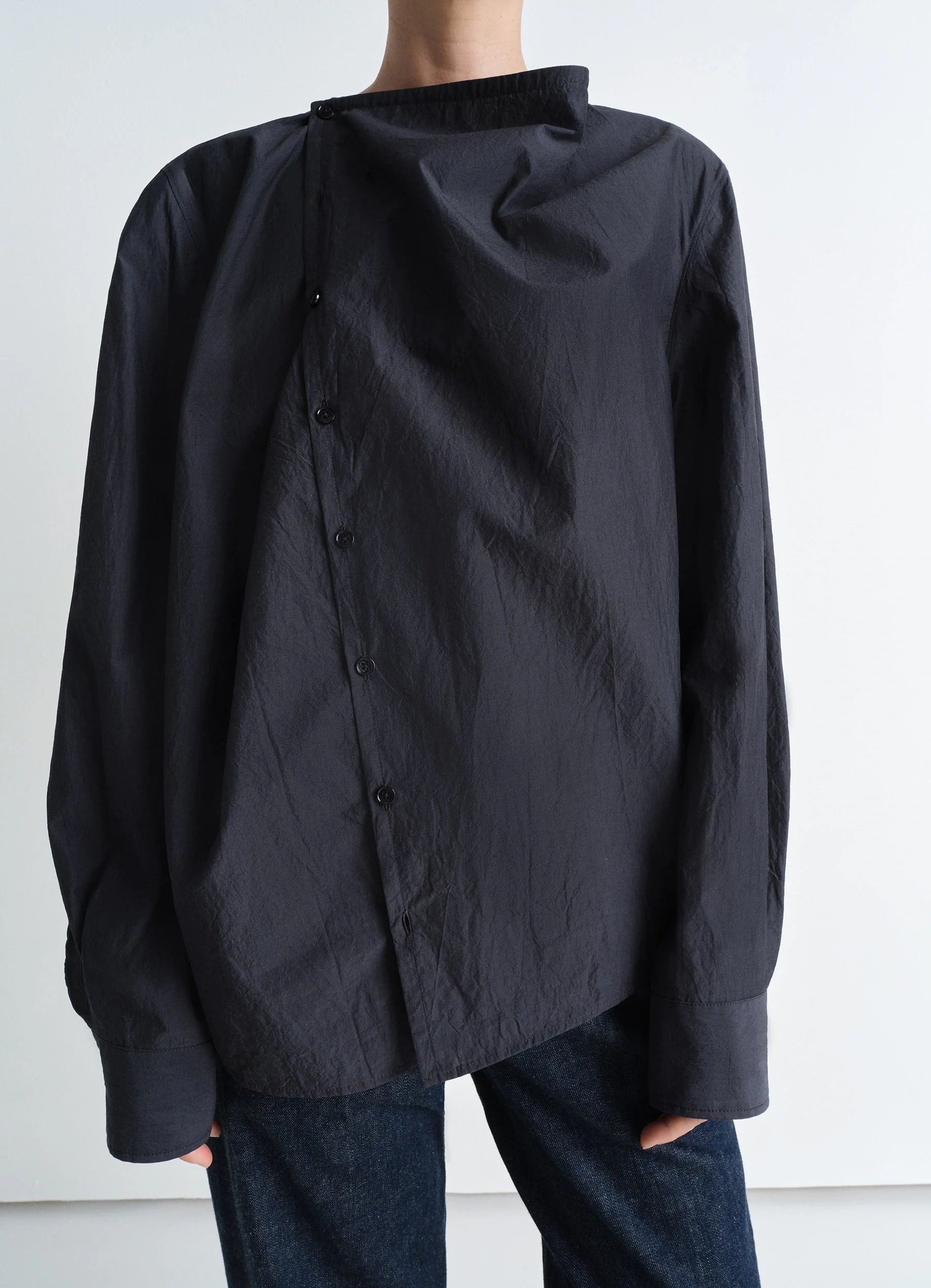 SOFT COLLAR BLOUSE - 4