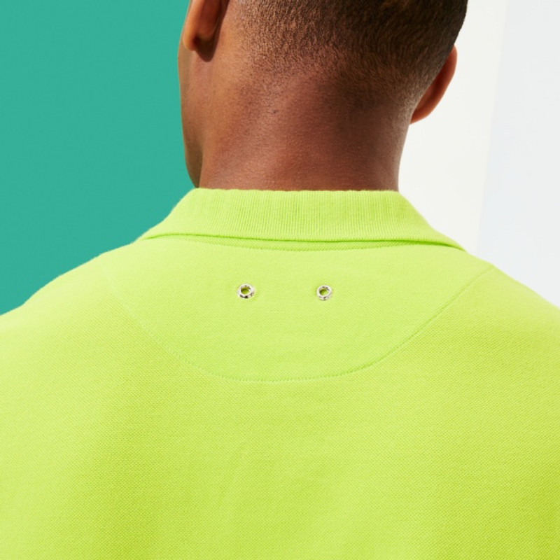 Men Cotton Pique Polo Shirt Solid 7