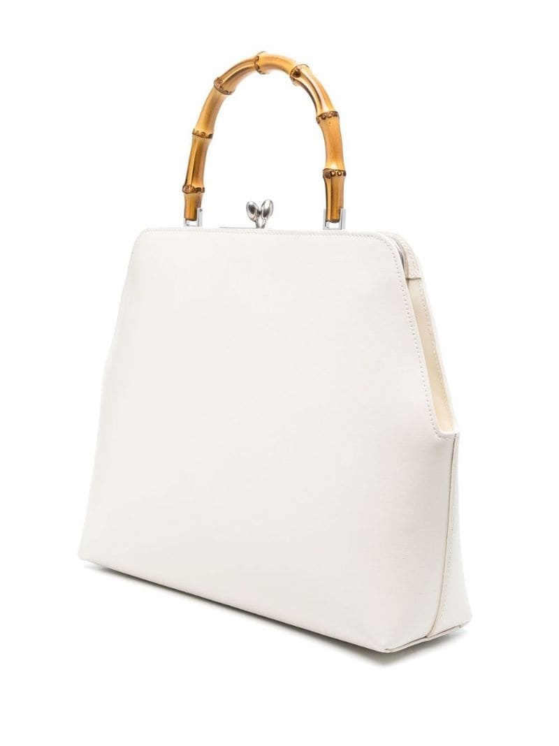 bamboo-handle tote bag - 3
