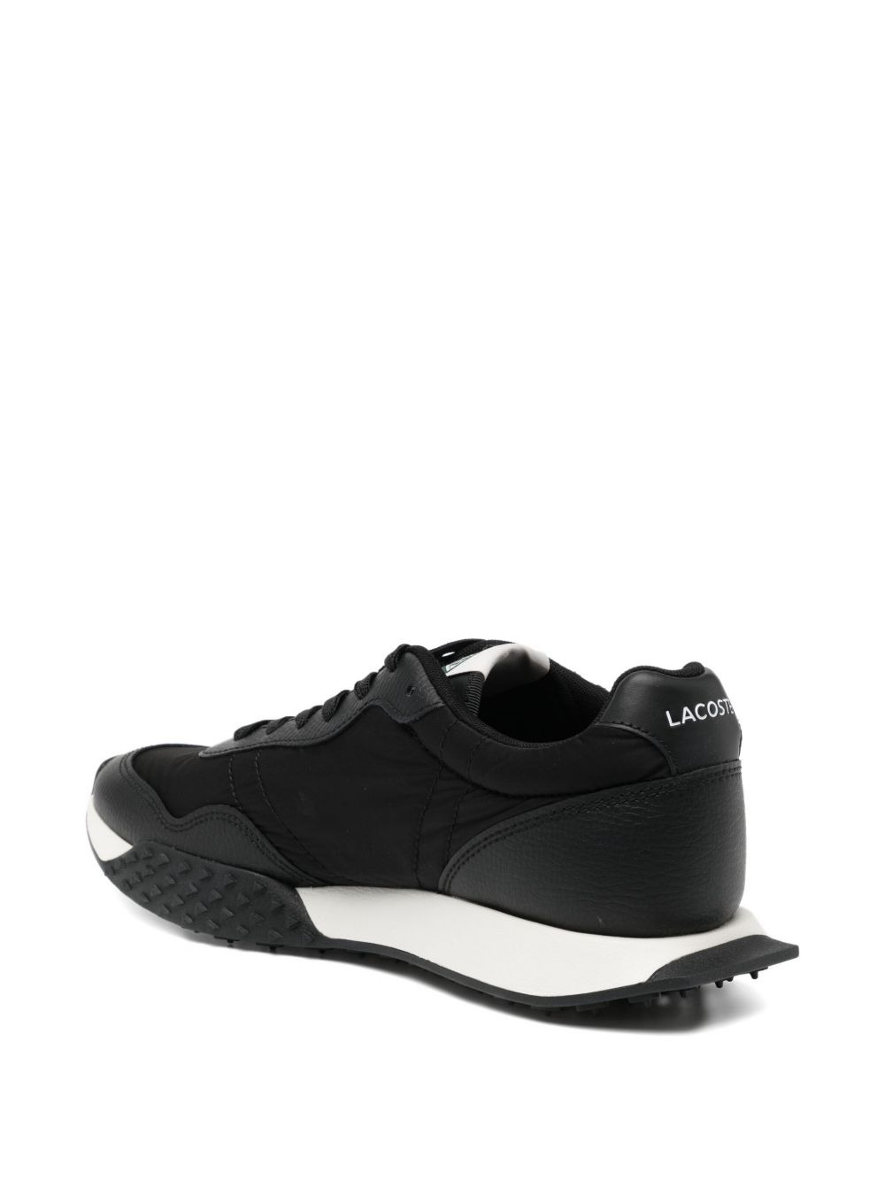 logo-embroidered trainers - 3