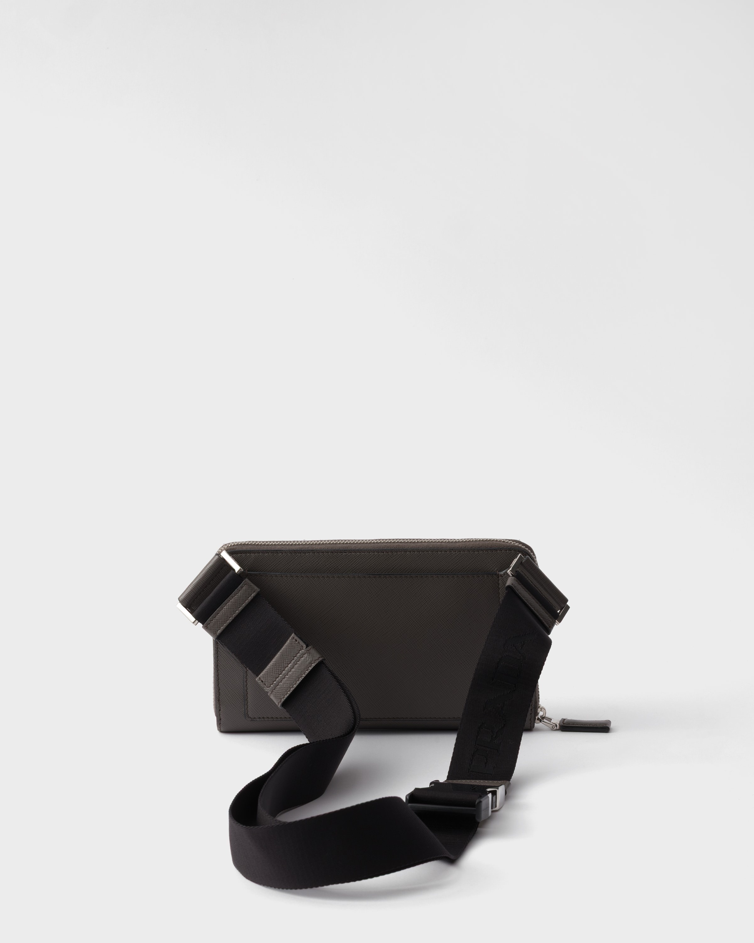 Saffiano leather belt bag - 4