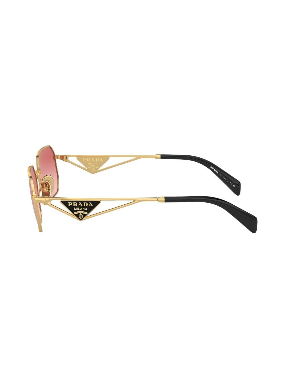 triangle-logo rectangular sunglasses - 3