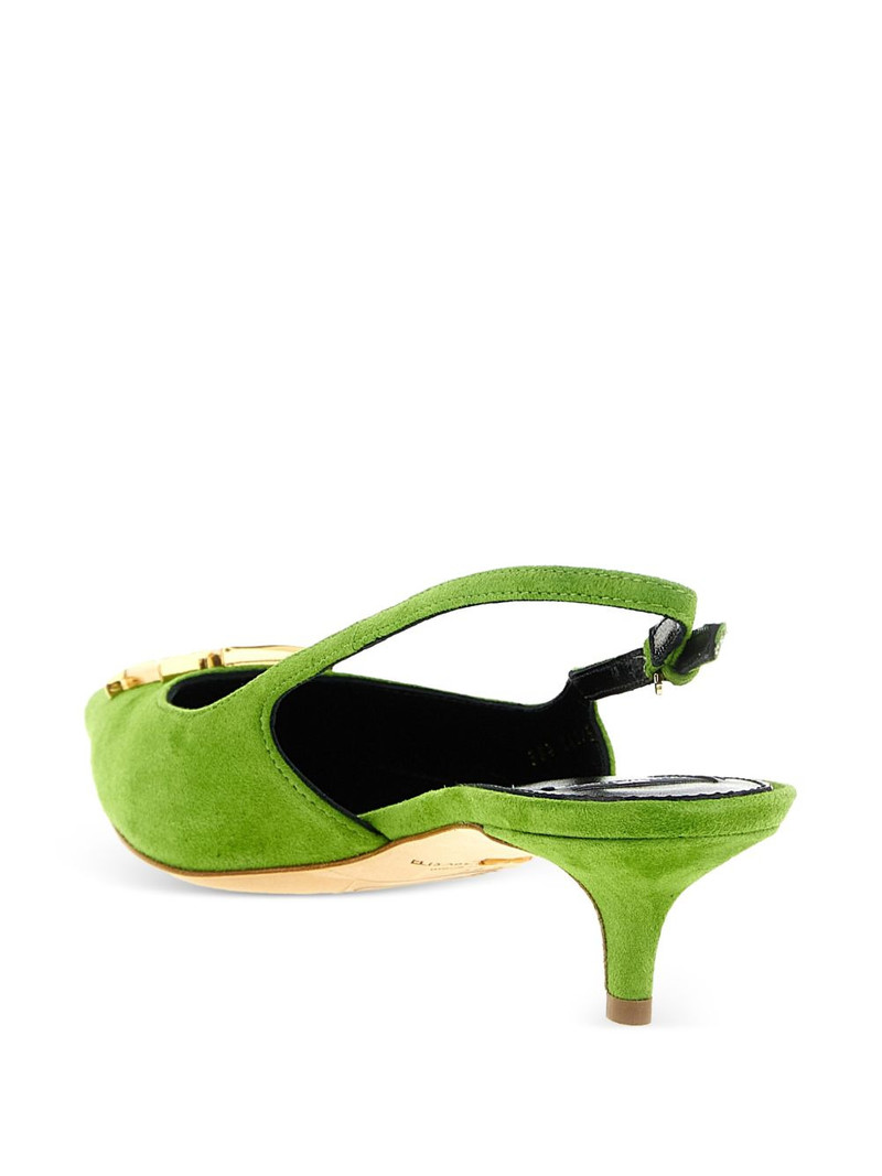 logo-detail slingback pumps 3