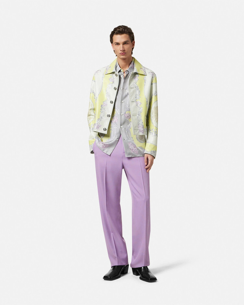 VERSACE Wool Formal Pants outlook