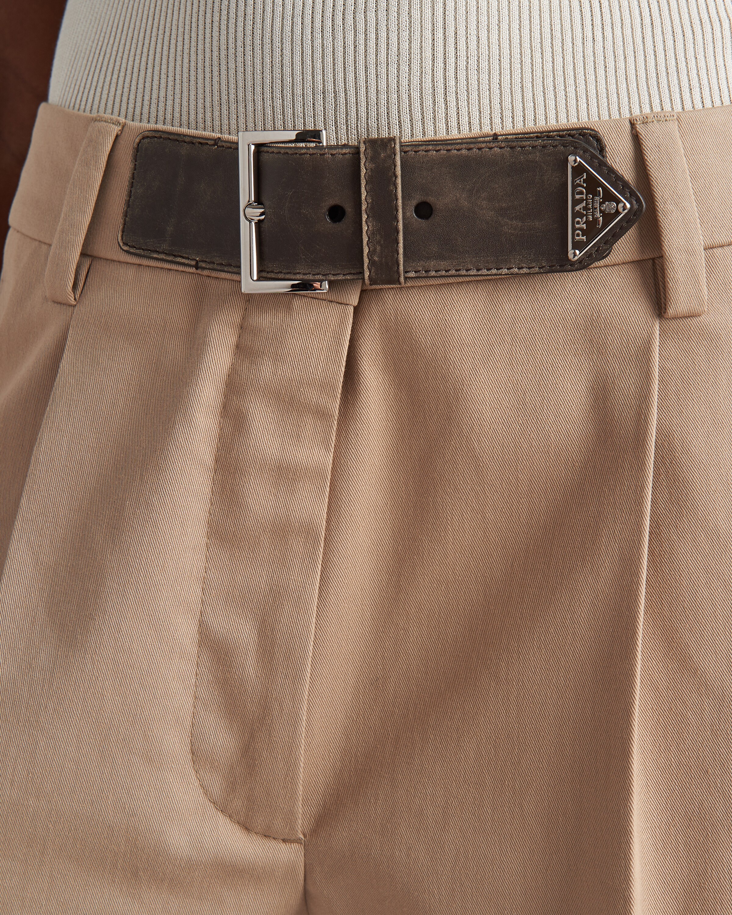 Gabardine shorts - 4