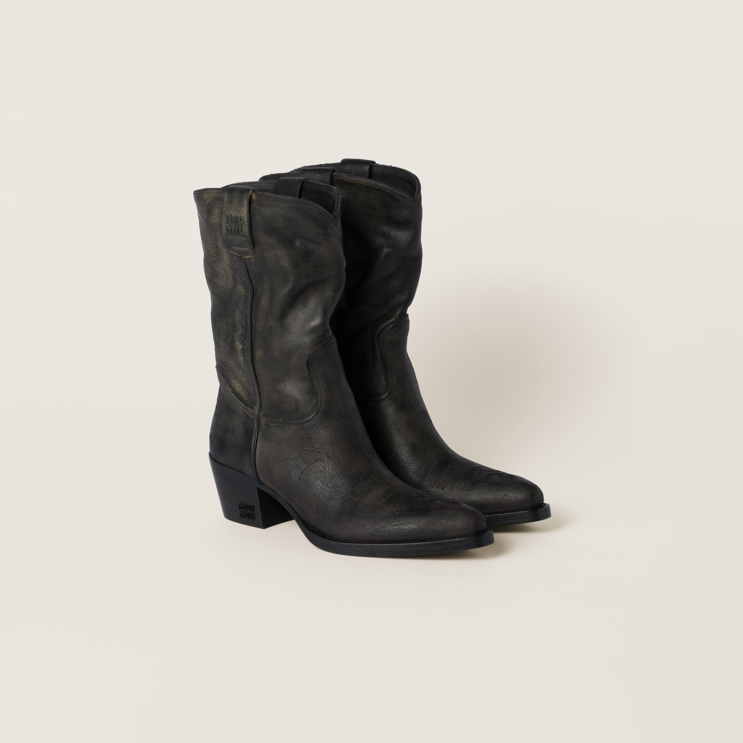 Leather boots - 1