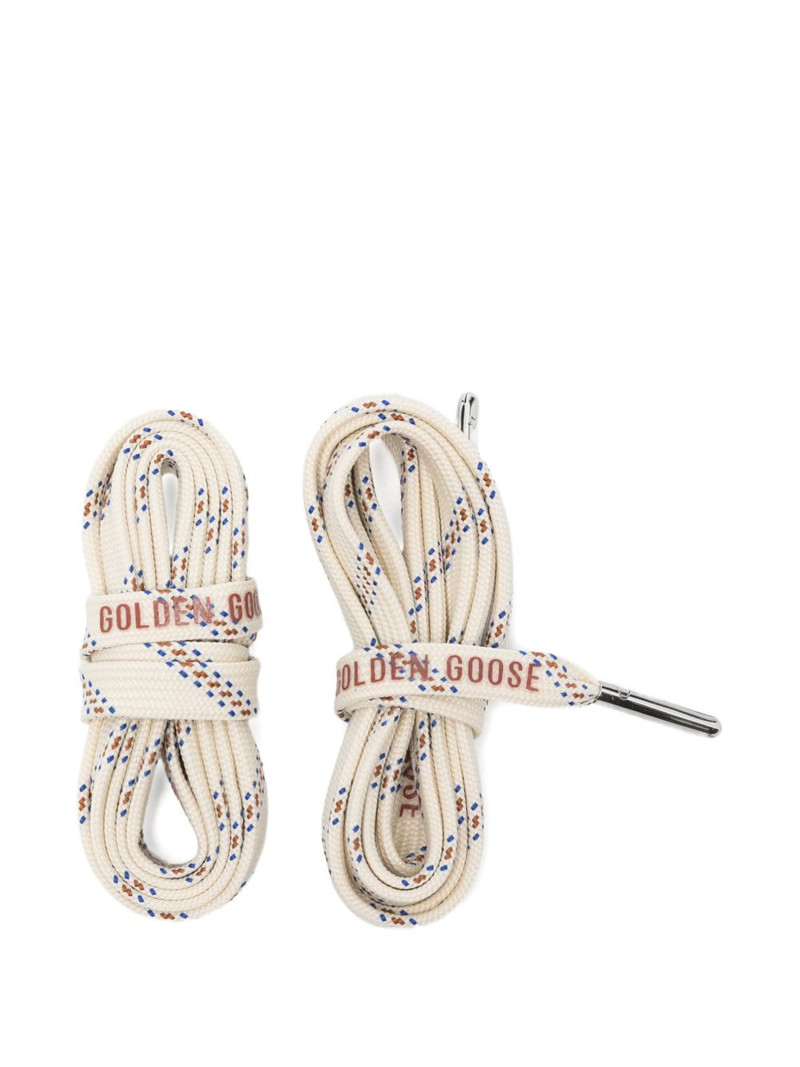 logo-print shoe laces 1