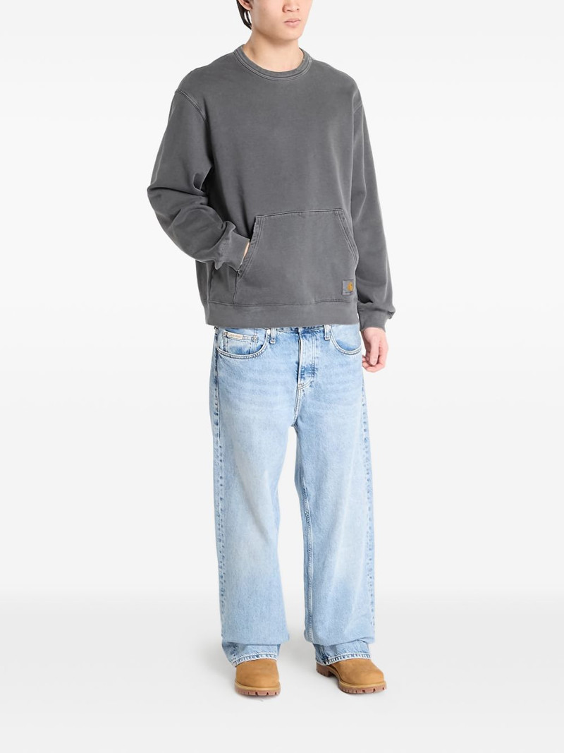 Torion logo-patch pouch-pocket sweatshirt 3