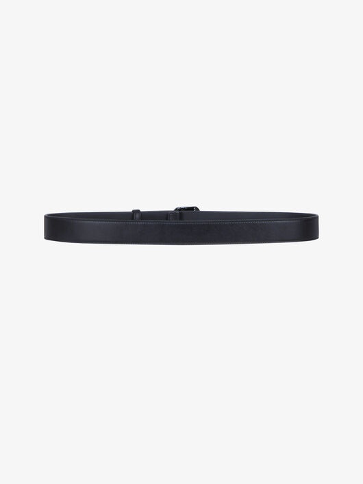 G CHAIN BUCKLE BELT IN LEATHER - 2