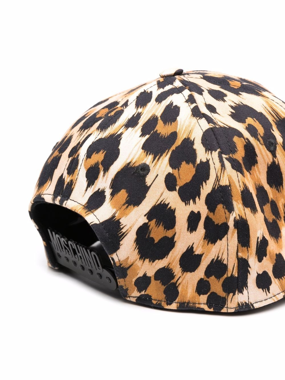 leopard-print cap - 2