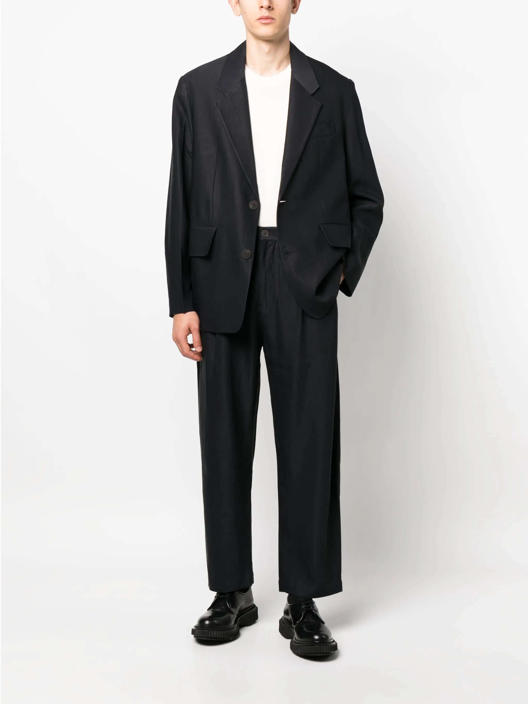 Studio Nicholson Straight-leg Cropped Trousers - 3