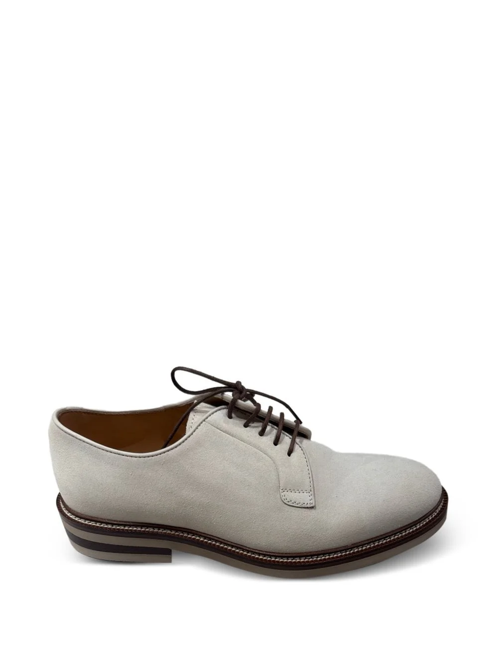 grey derby shoes - 1