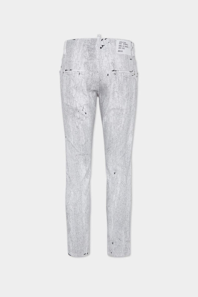 CRACKLÈ WASH SKATER JEANS - 2